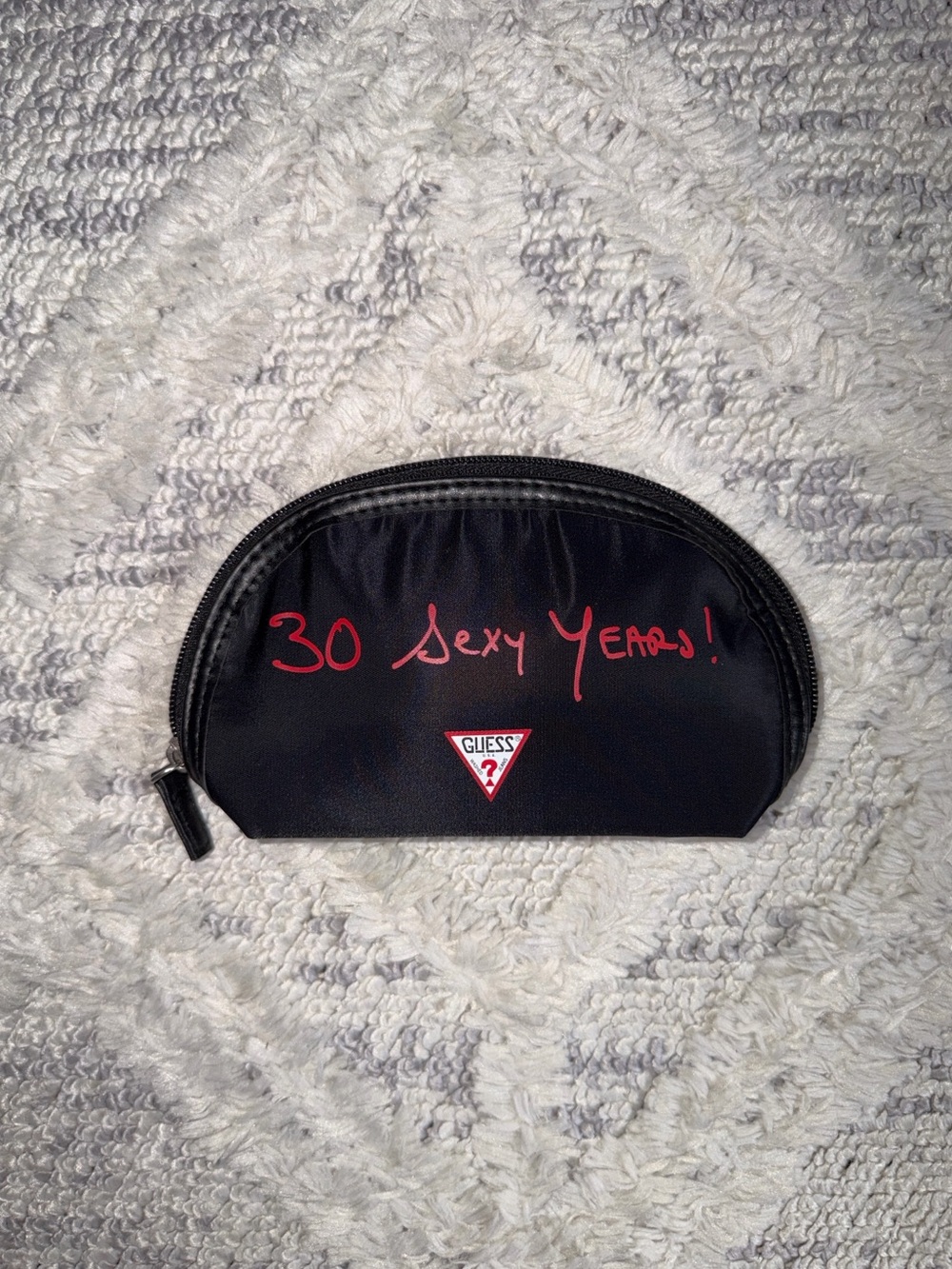 Guess Black Cosmetic Pouch